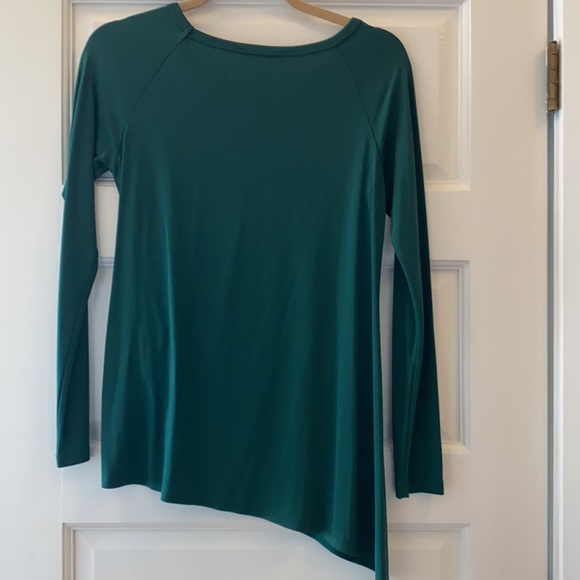 Dark green long sleeve top - Picture 3 of 3